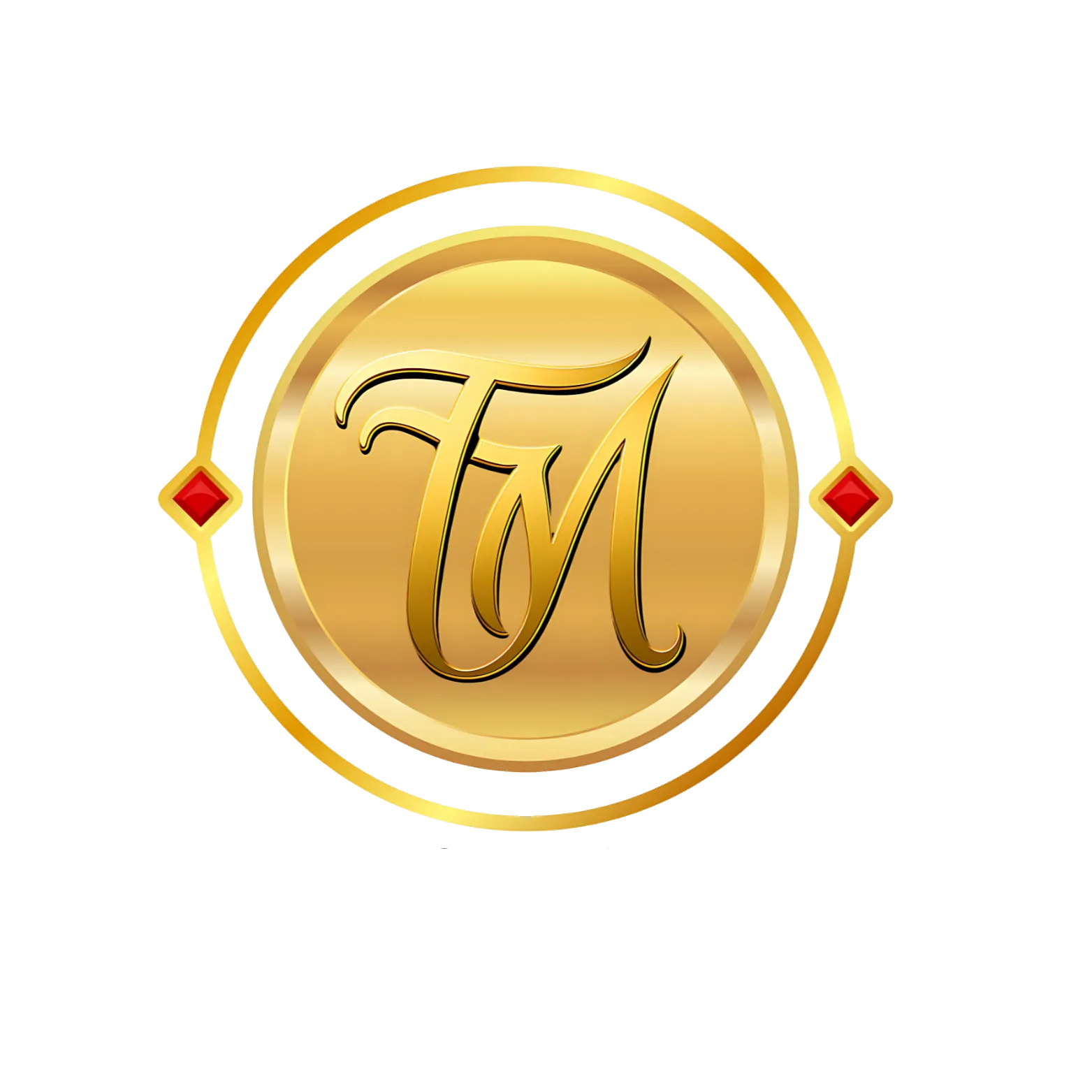 Taj Mahal TM monogram logo